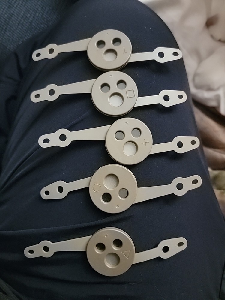 AN/PEQ-16A Pouch,Tech Manual, Laminated Card+Pattern diffusers+straps NEW+AFAK