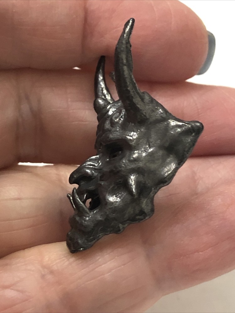 Brass Mask Pendant