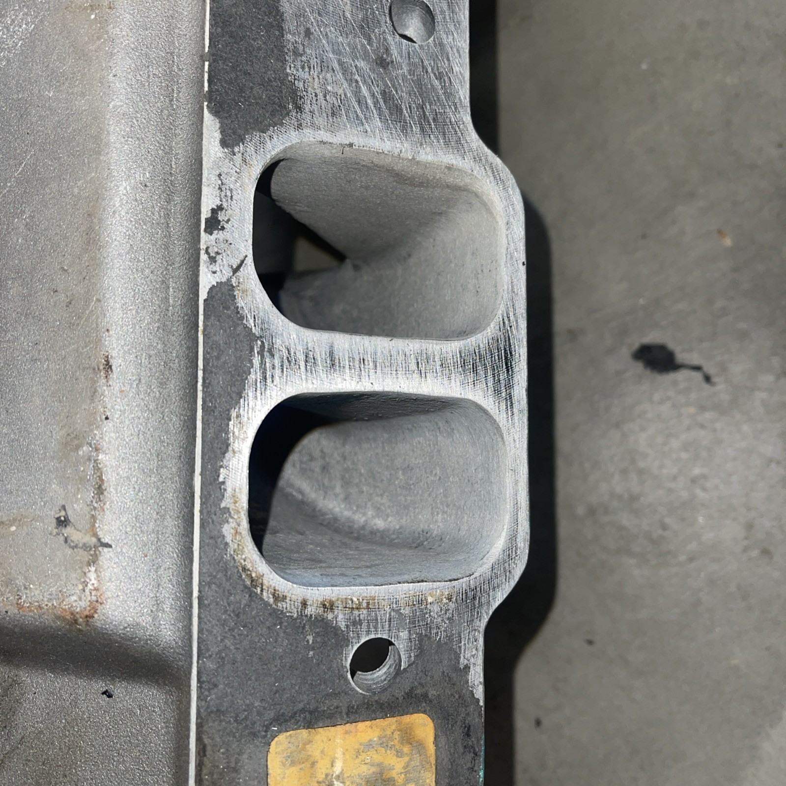 Edelbrock Victor 2-R4500 / BBC / used / take off