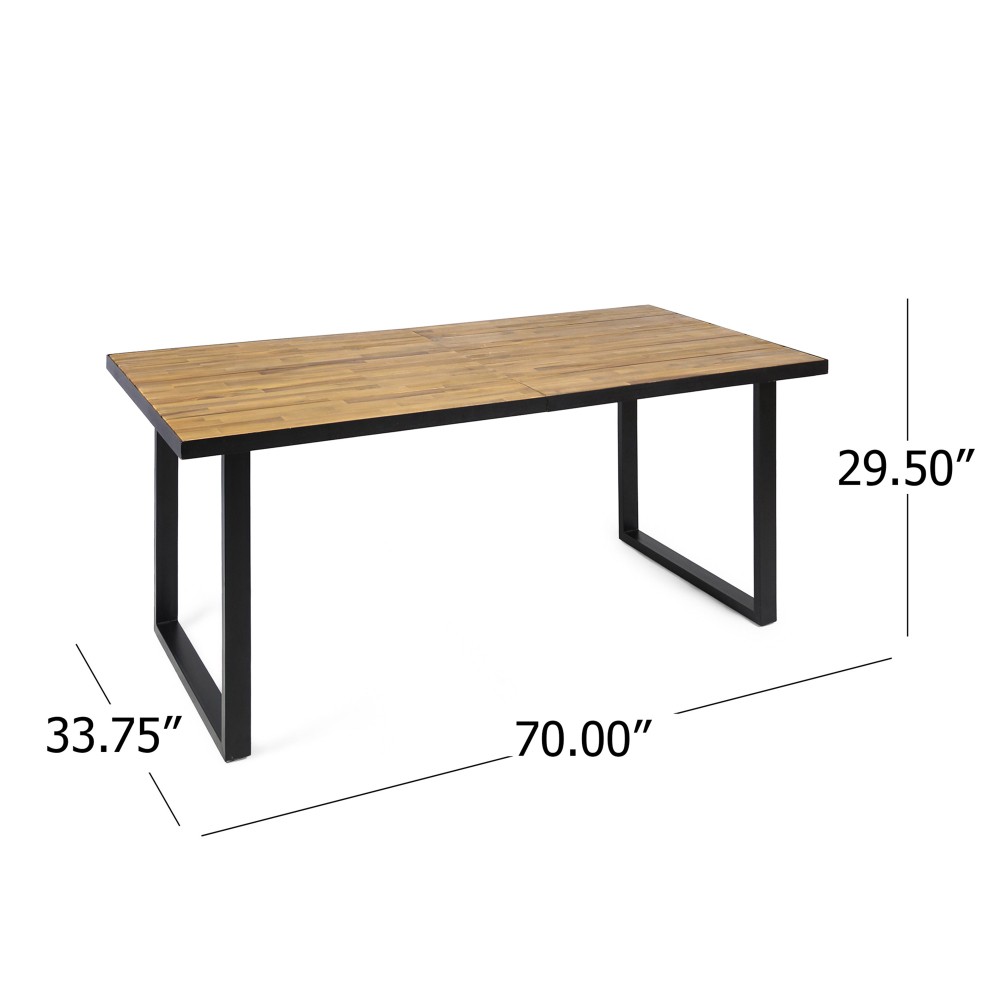 70in Dining Table