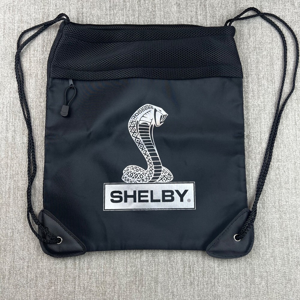 Shelby Microfiber & Tri-Mesh Drawstring Bag