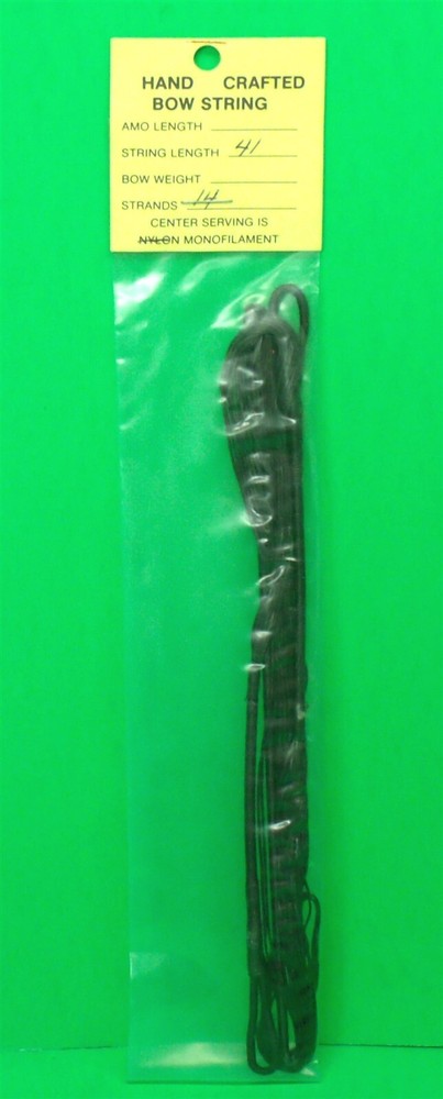 New Bowstrings by Binney Replacement String for Teardrop Cable Bows - 41" 14 str