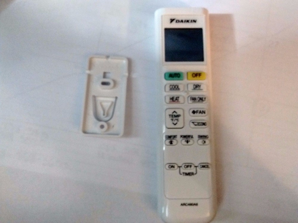 Genuine New Daikin Replacement Wireless Remote Control ARC 480A6, ARC480A8