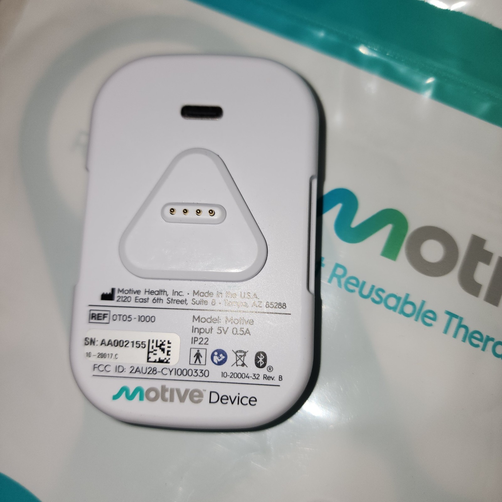 Motive Knee Pain Relief Therapy Brace Device Left Right Knee