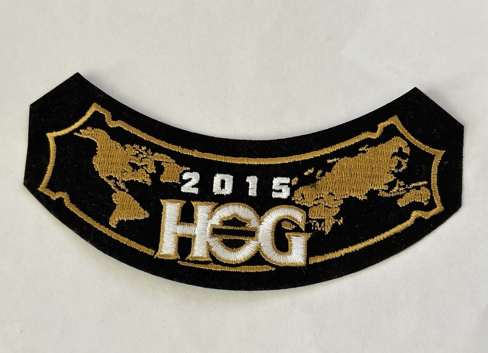 Harley-Davidson Owners Group 2015 HOG Embroidered Patch MINT