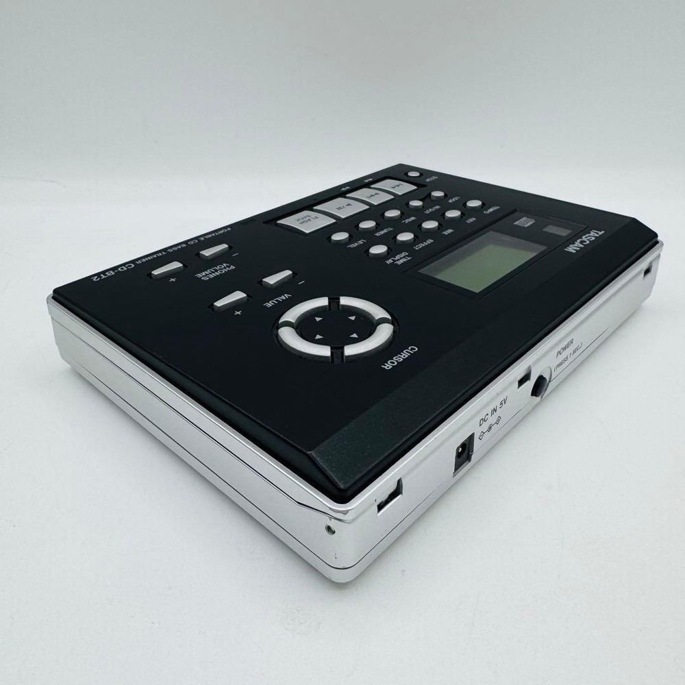 TASCAM CD-BT2 Portable CD Bass Trainer Player Variable Speed Key Control