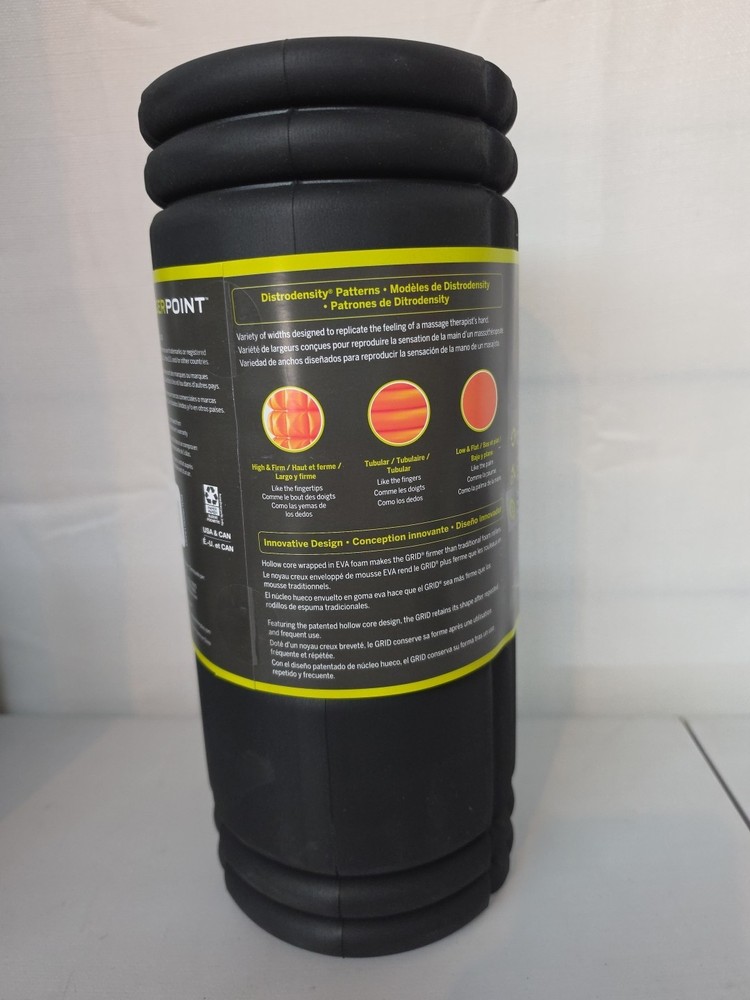 Trigger Point Performance TPT-GRDBW The Grid Black Foam Roller - Black
