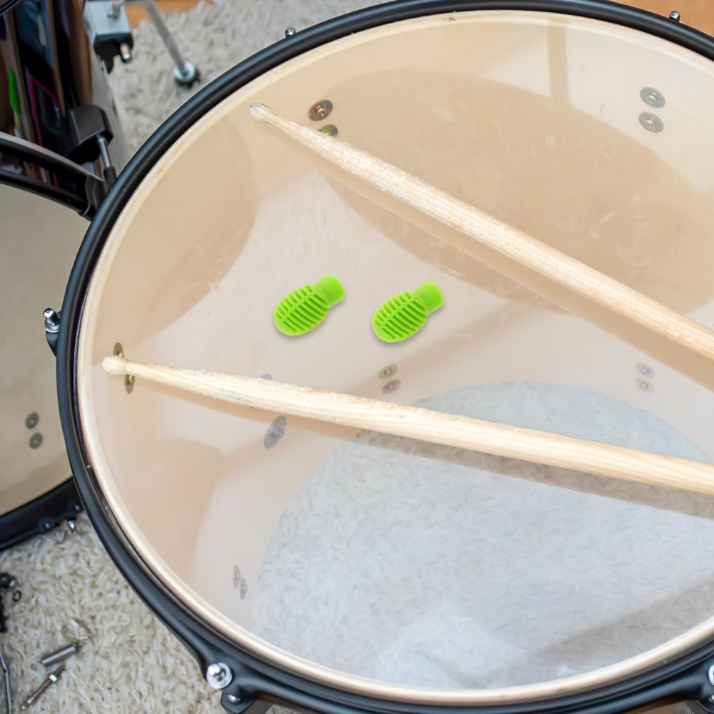 Drum Replacement Accessory Noise-cancelling Mute Tips Drumstick Covers