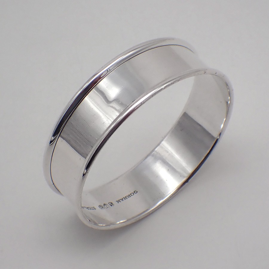 Gorham Napkin Ring Sterling Silver Mono Peggy