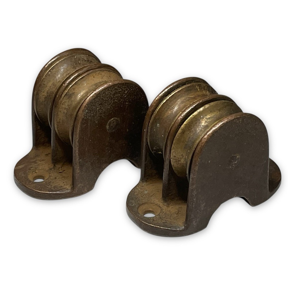 Bronze Double Fairlead 3/8" Line-TWO AVAILABLE