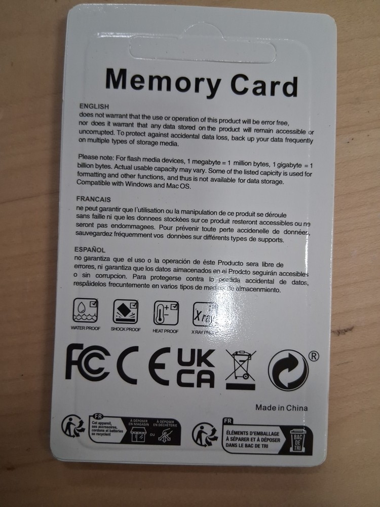 128GB Micro SD Card Class 10 TF Flash Memory Card High Speed Full Capacity