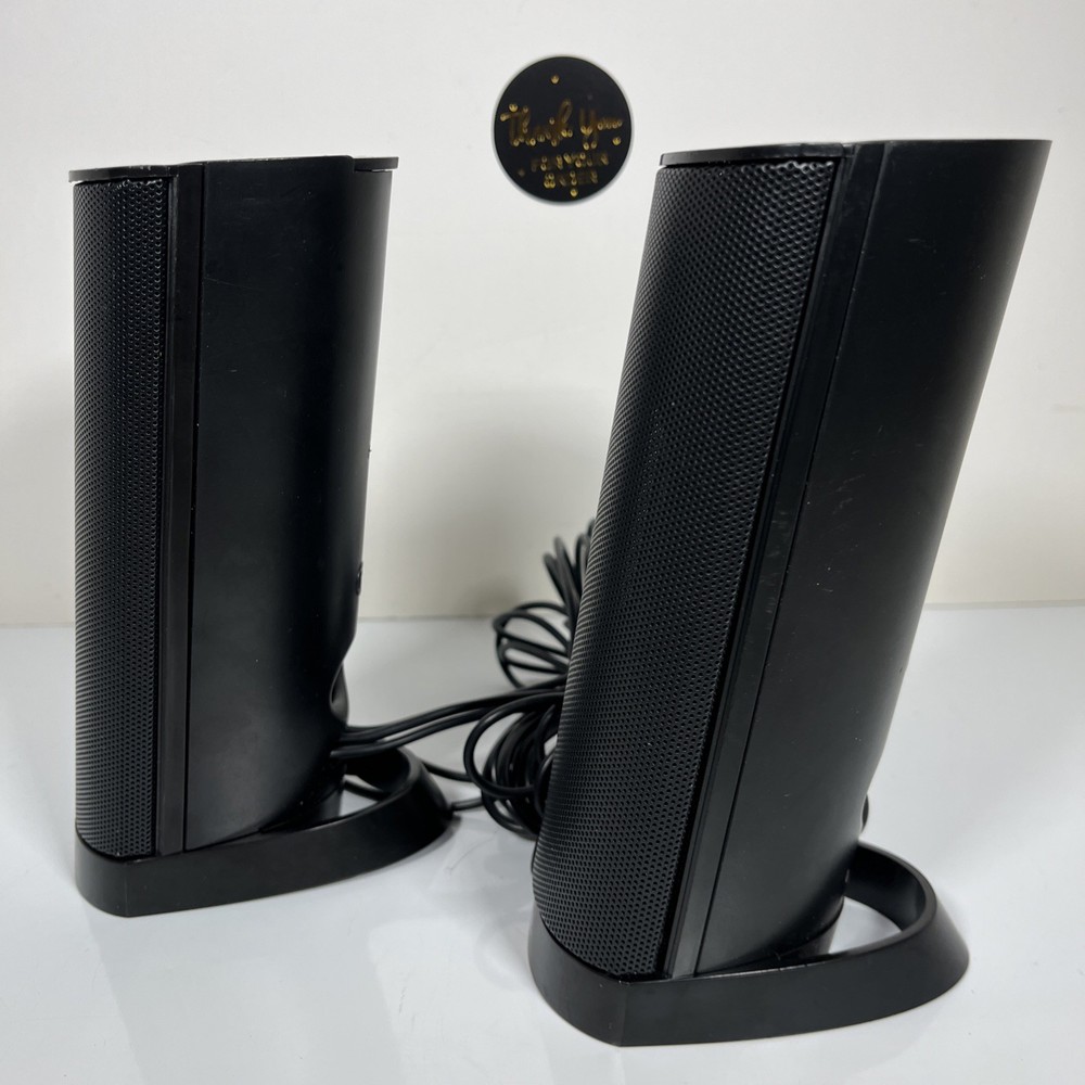 Dell AX210 USB 2.0 Powered Speaker - USB POWER Complete- Black