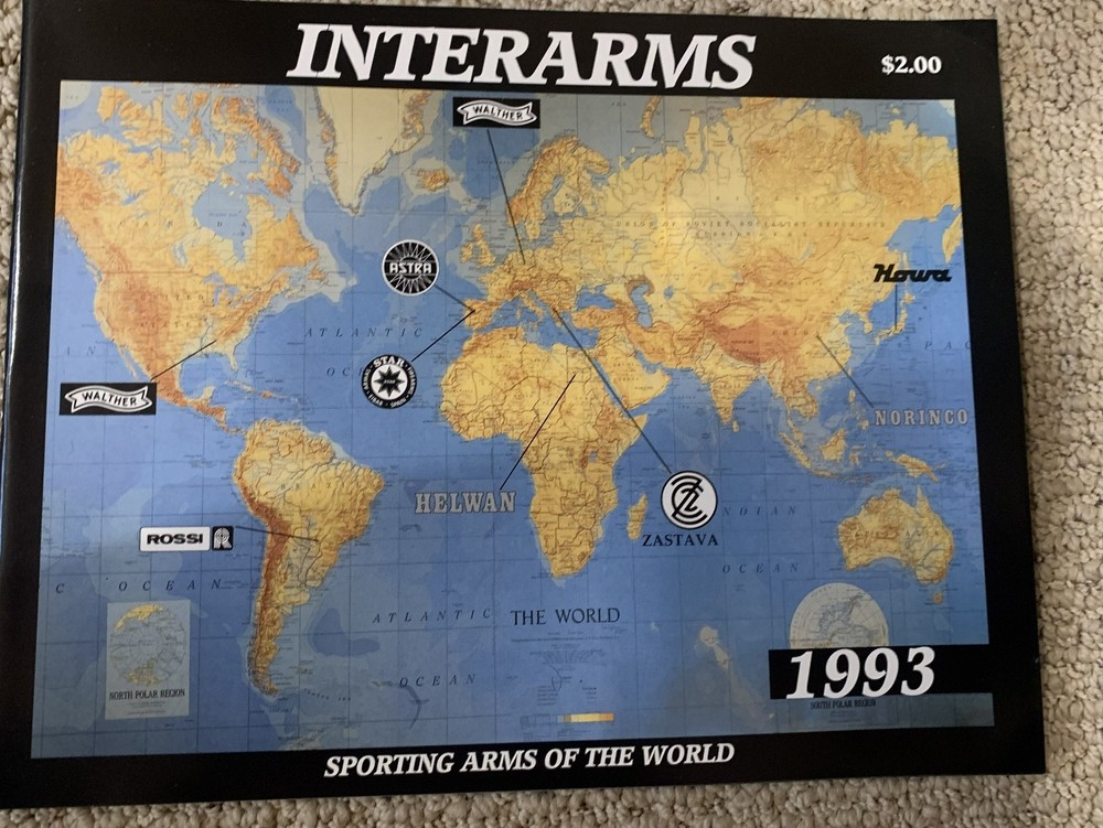 1993 Interarms  vintage catalog