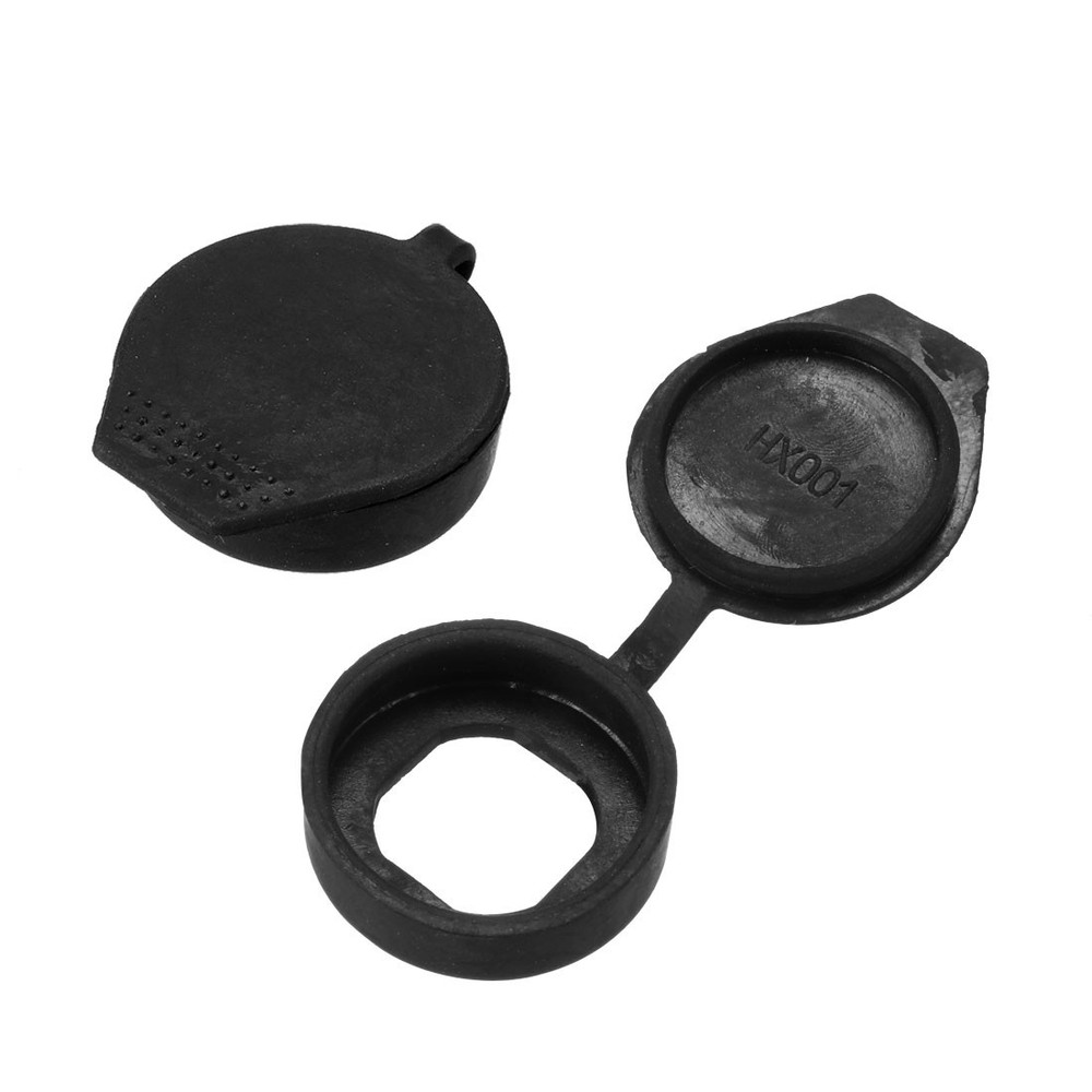 4Pack Black Plastic Key Panel Cam Lock Dust Cover Waterproof Cap
