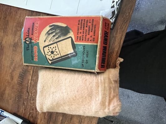 Vintage reusable hand warmers