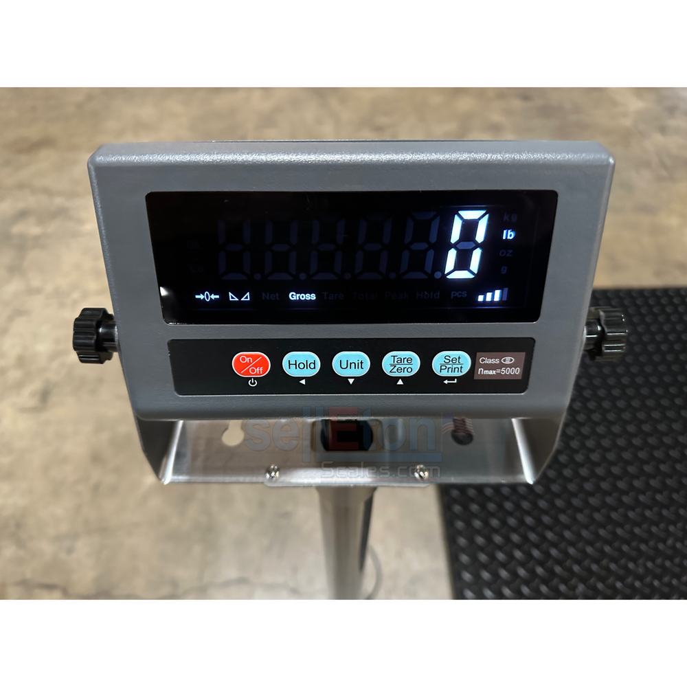 Selleton SL-7517-4x4 Industrial Floor Scale Advanced Weighing Solution 1000 lbs
