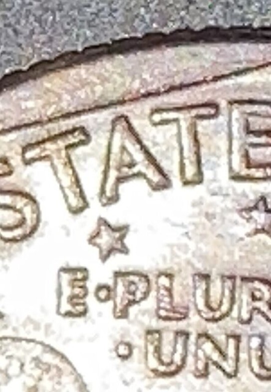 1979 d susan b anthony dollar error Filled D, Dot Closeness E •PLURIBUS