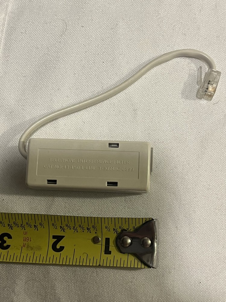 Radio Shack 43-150 Telephone Interference Filter