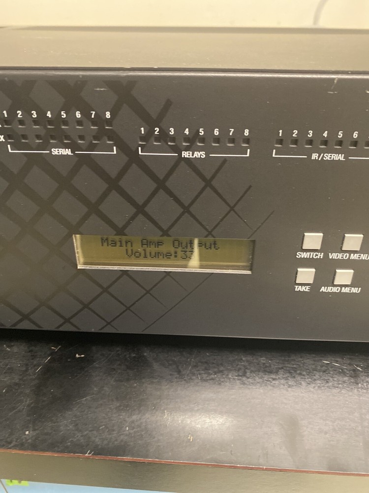 AMX DVX-3250HD-SP 10x4 Presentation Switcher Scaler, Control