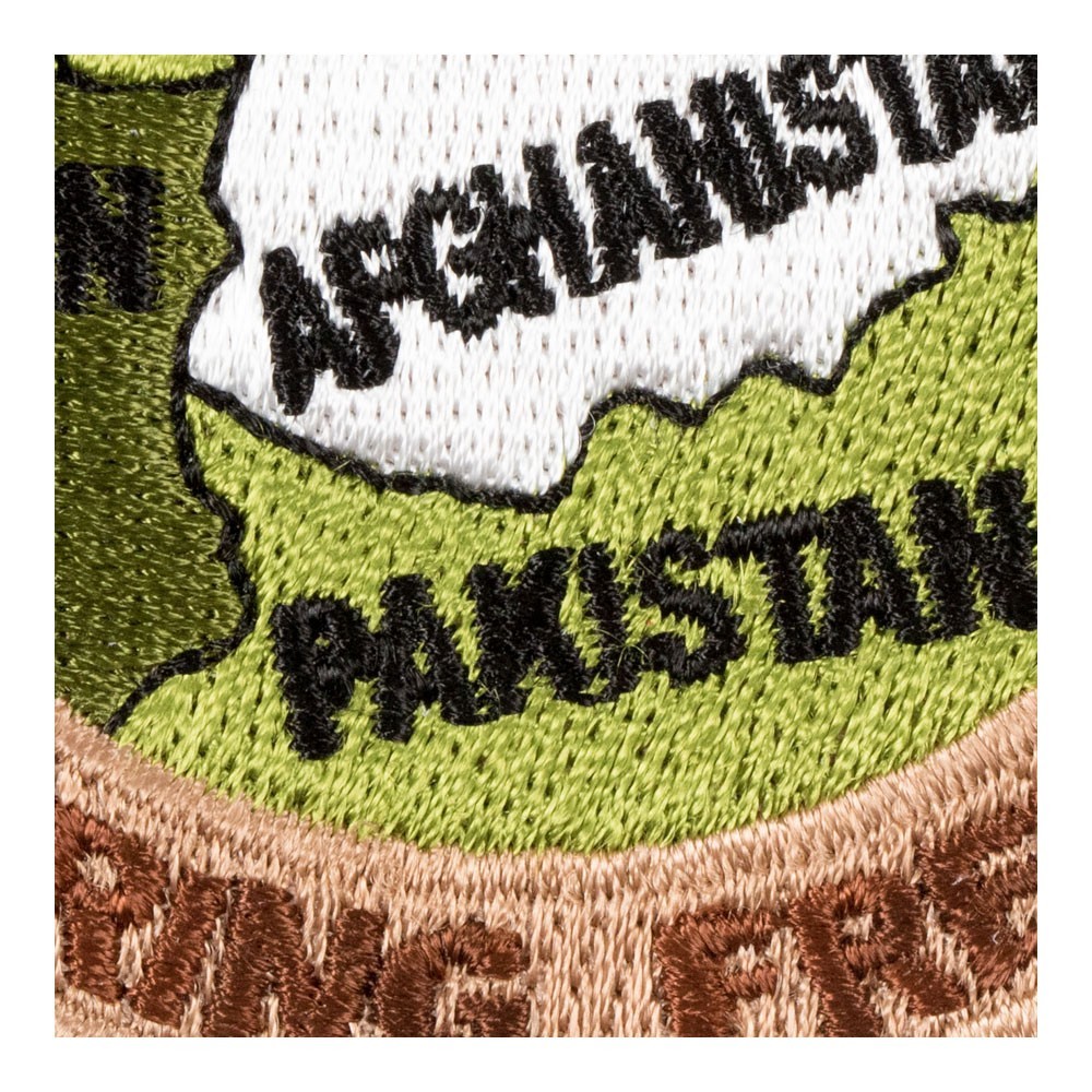 Enduring Freedom Afghanistan Map Patch, OEF Patches.
