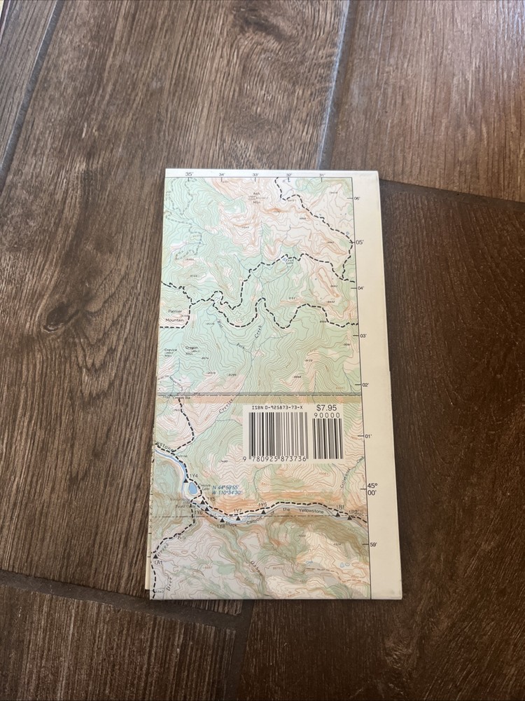 Mammoth Hot Springs Trail Map