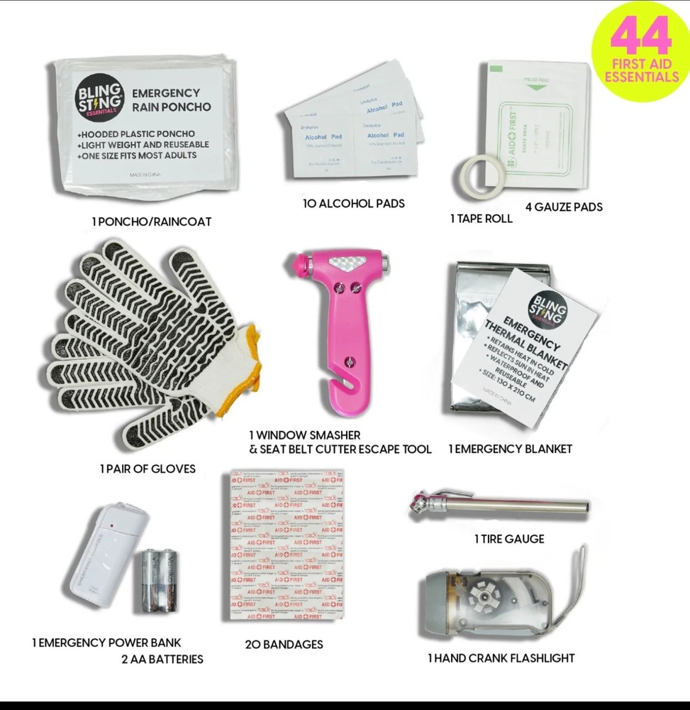 Blingsting Roadside Emergency Kit