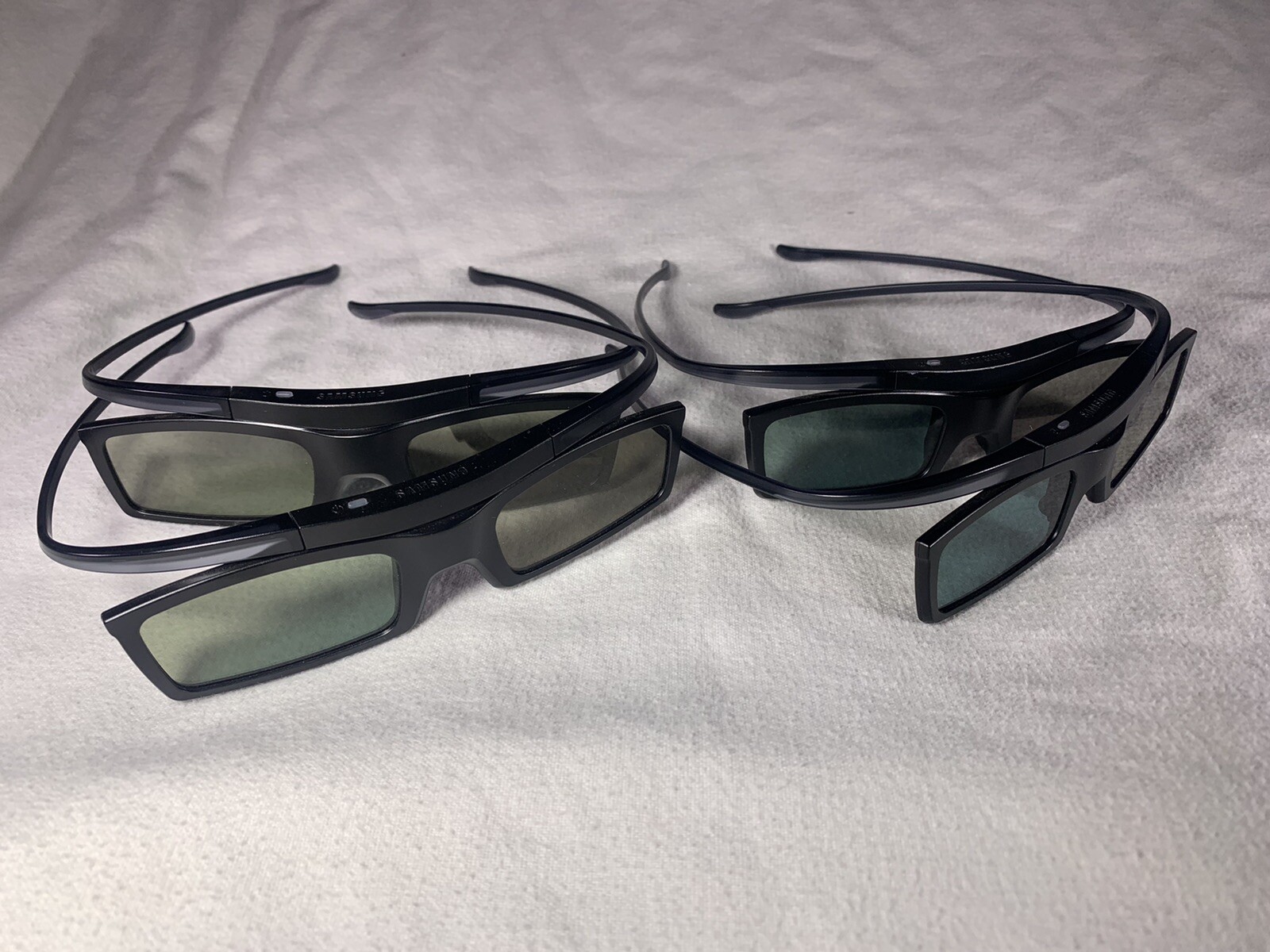 Samsung 3D Active Glasses Tested & Working (Lot of 4) SSG5100GB \\~~