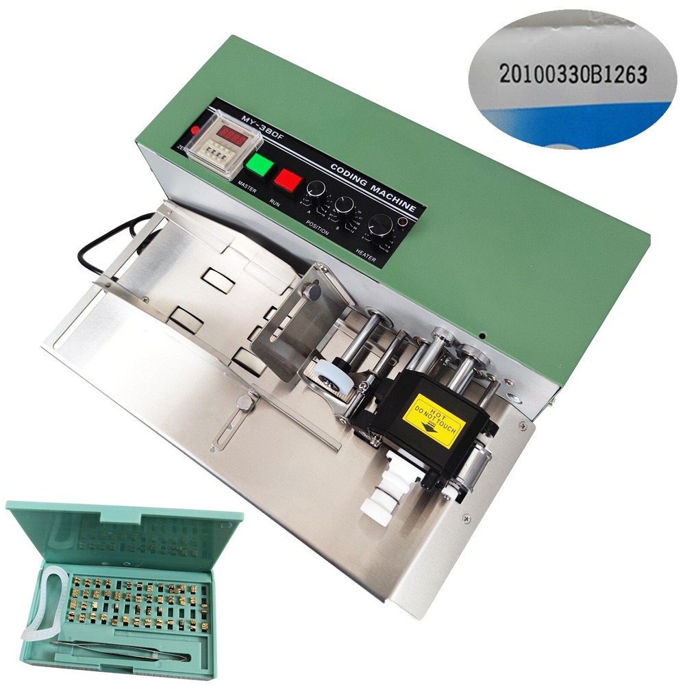 Solid-ink Continuous Coding Machine Printing Date Auto Dry Ink Counting 110V