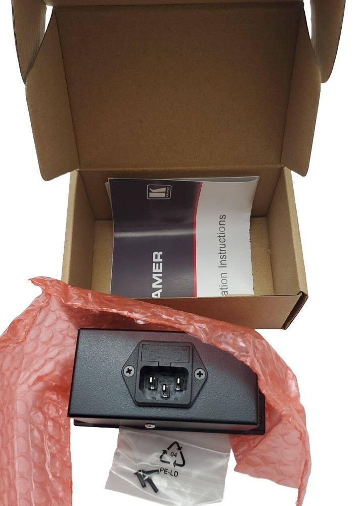 KRAMER TS-2US TBUS Dual Power Socket Assembly ~ USA Plug ~ New
