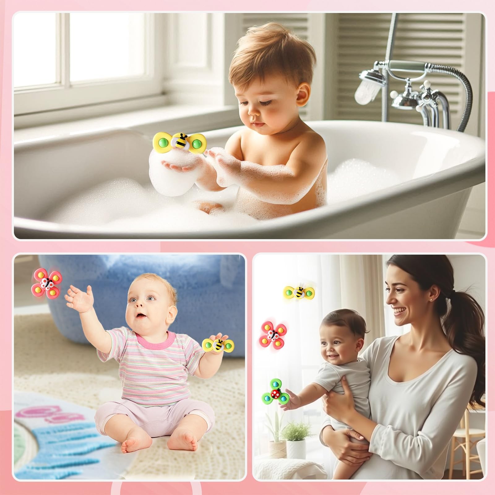 Baby Gym Play Mat, Piano Kick and Play Lights and Music Tummy Time Toys Infan...