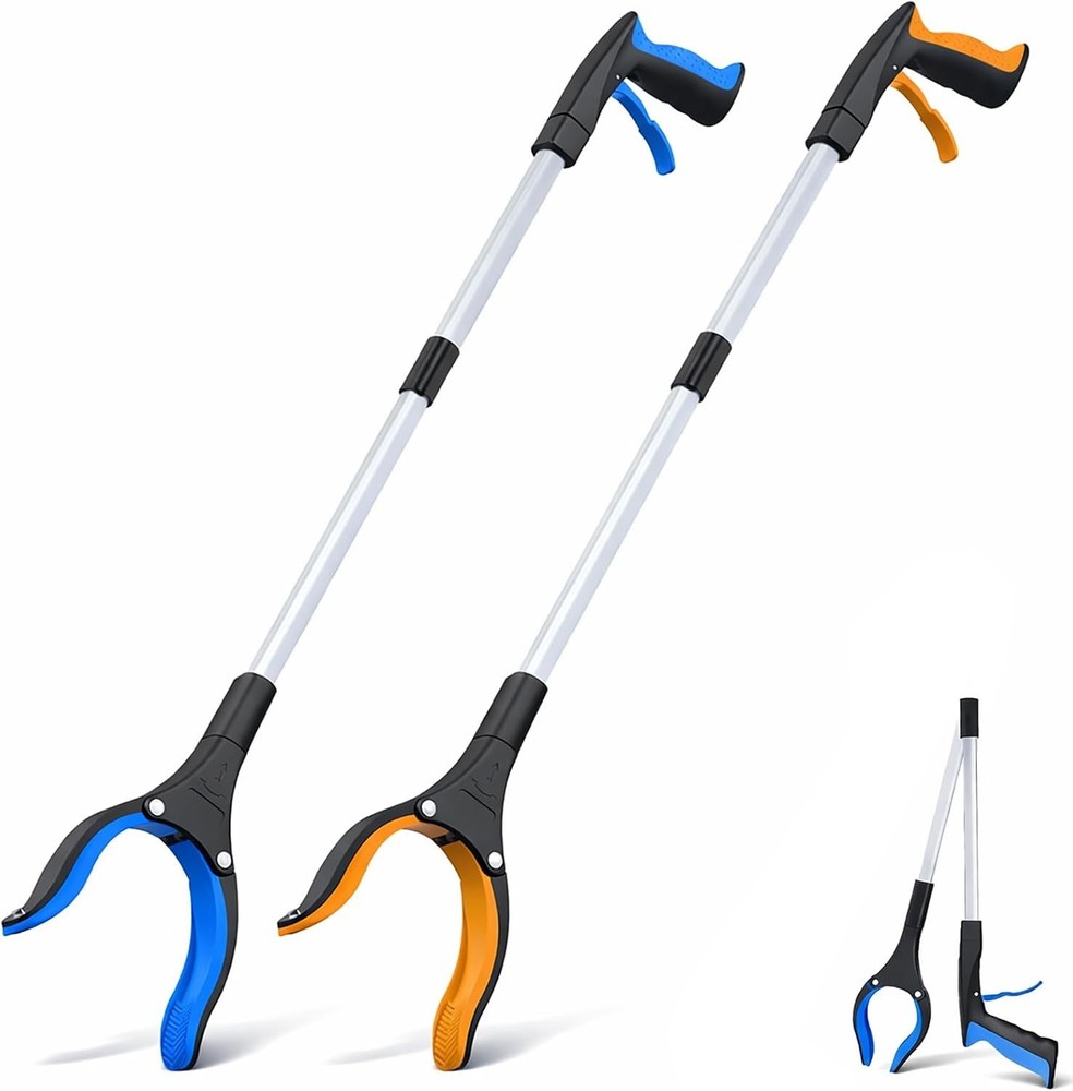 Reacher Grabber Tool - 32" Extra Long 2-Pack
