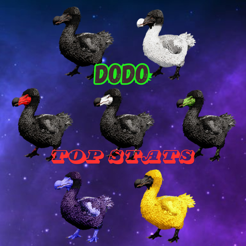 Ark Survival Ascended PVE Dodo TOP STATS