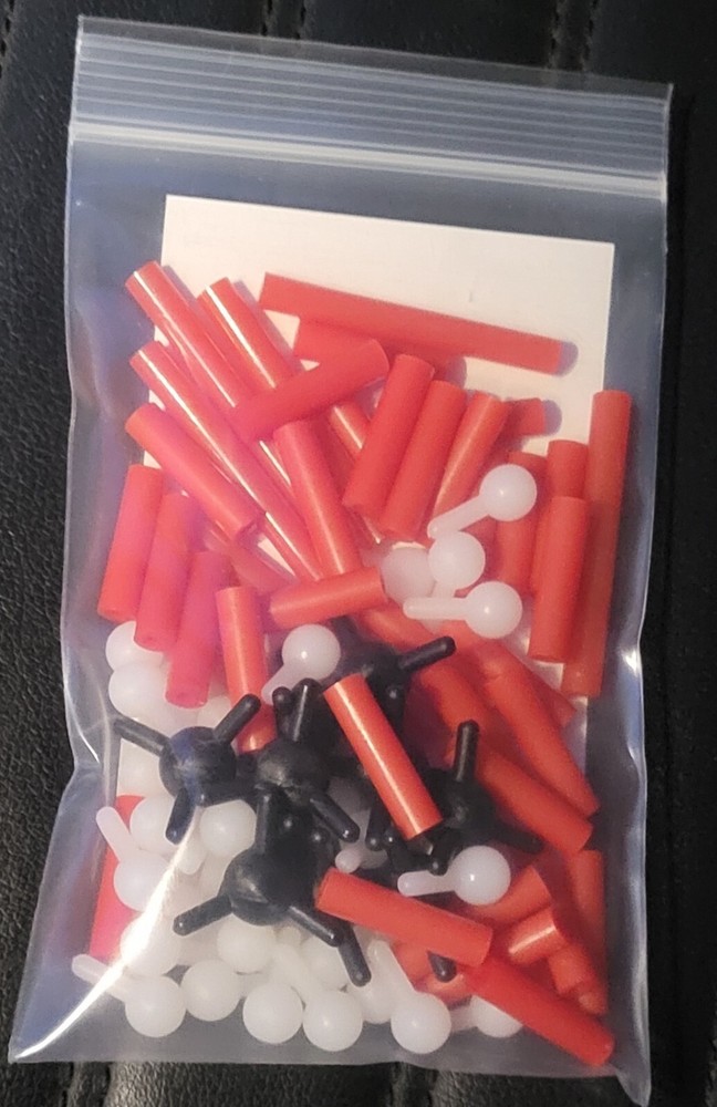 Mega Molecules Hydrocarbon Molecular Model Set ~ 78 Piece Set