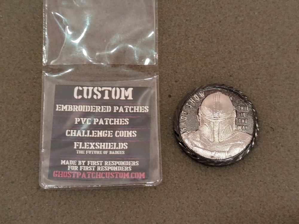 Ghost Patch Challenge Coin SHOT SHOW 2025
