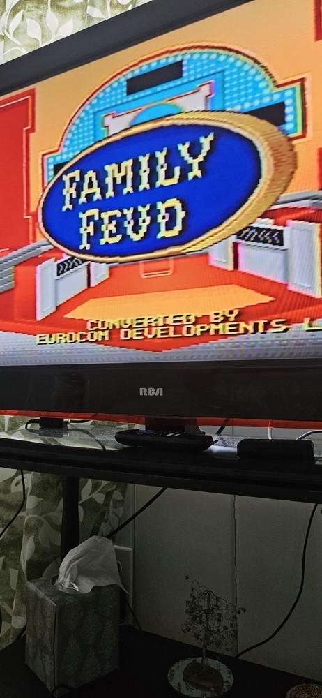 sega genesis console w games