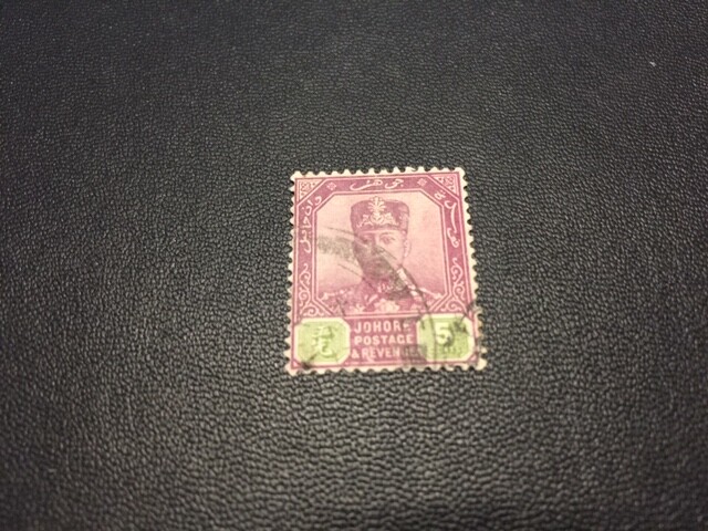 Johore stamp 63 Used