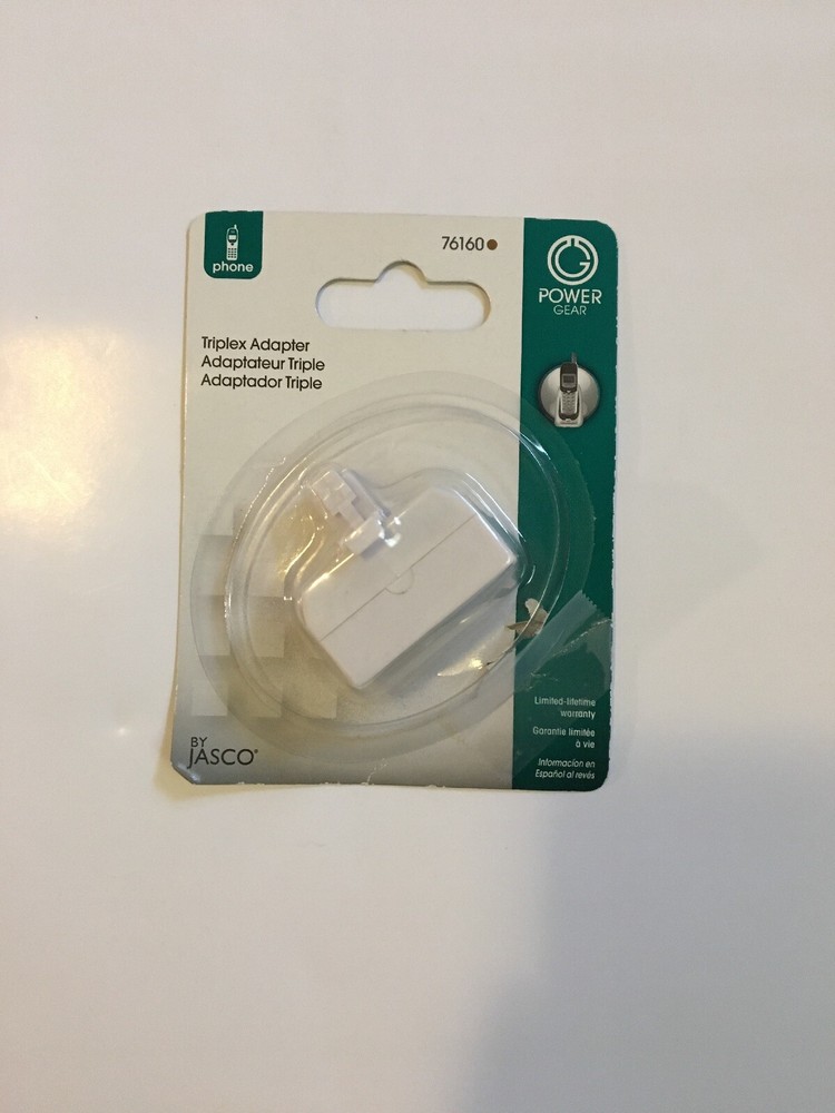 Phone Plug Adapter TRIPLEX ADAPTER [Electronics] NEW —365