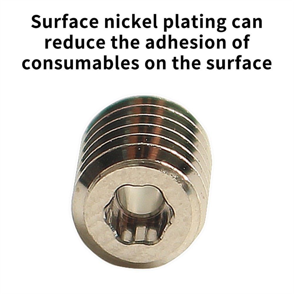 High Flow Plated Copper QIDI Adapters for QIDI 3D printer