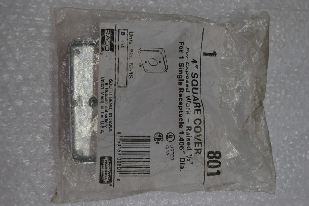 HUBBELL 801 COVER NSMP