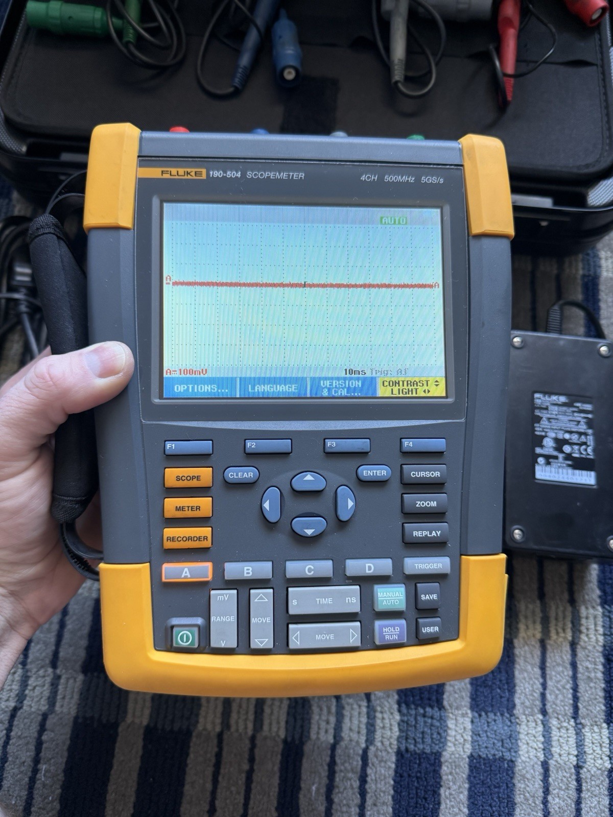 Fluke 190-504 | 4CH 500 MHz 5 GS/s Color ScopeMeter