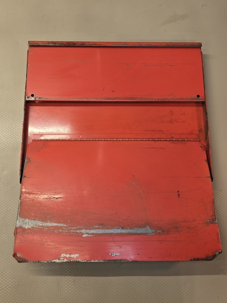 Vintage Snap-On Tool Box Folding Side Shelf Tray USA