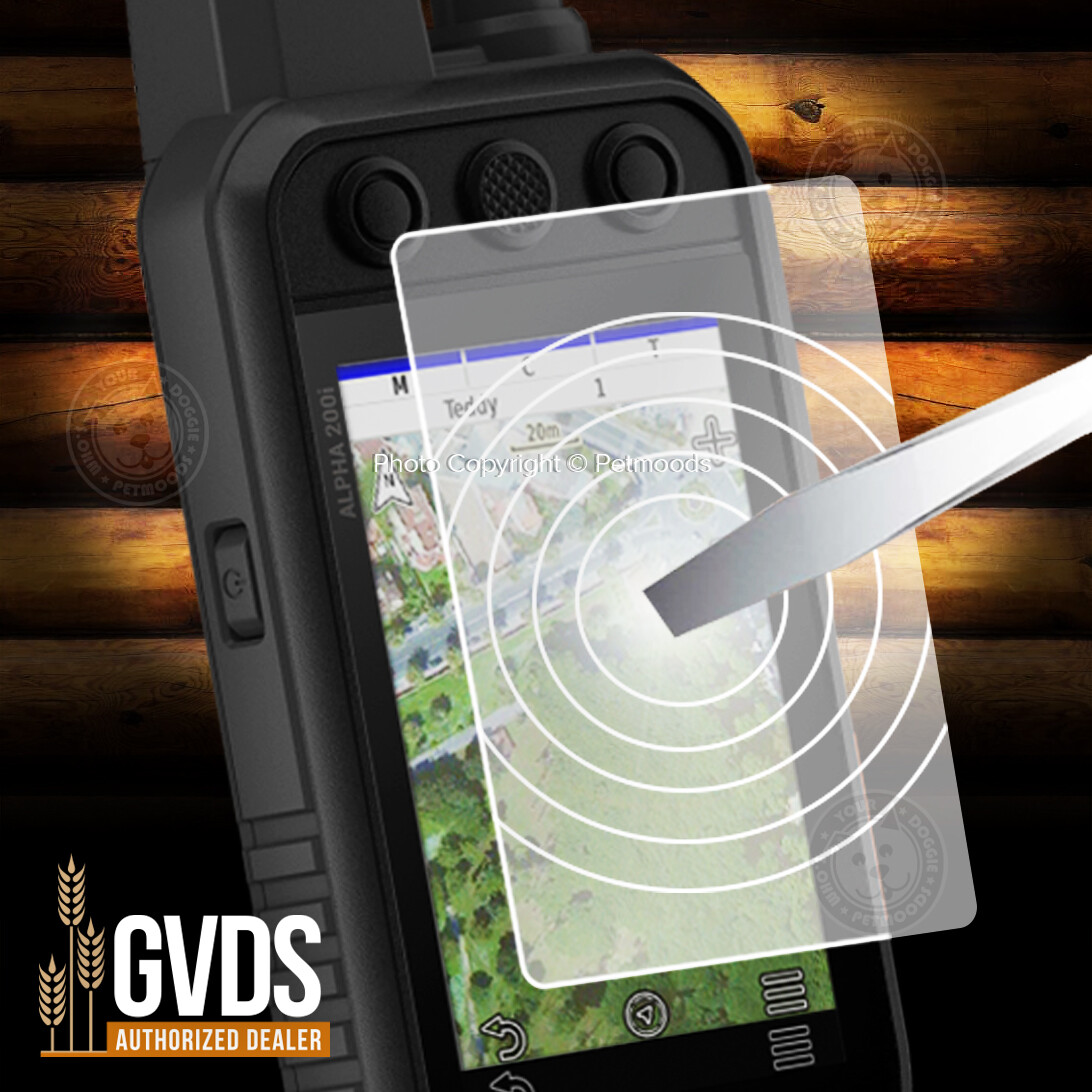 Garmin Alpha 200, 200i, 300, 300i Flexible Iron Screen Protector Shockproof