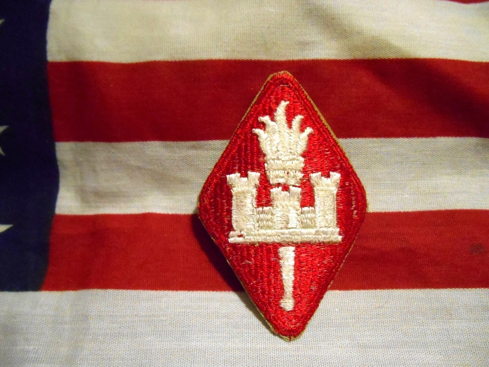 US ARMY VIETNAM ERA ENGINEER SCHOOL PATCH 1960S
