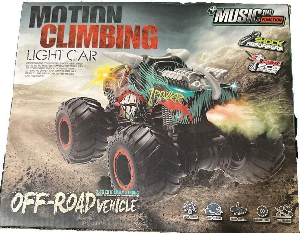 Remote Control Bull Monster Truck!