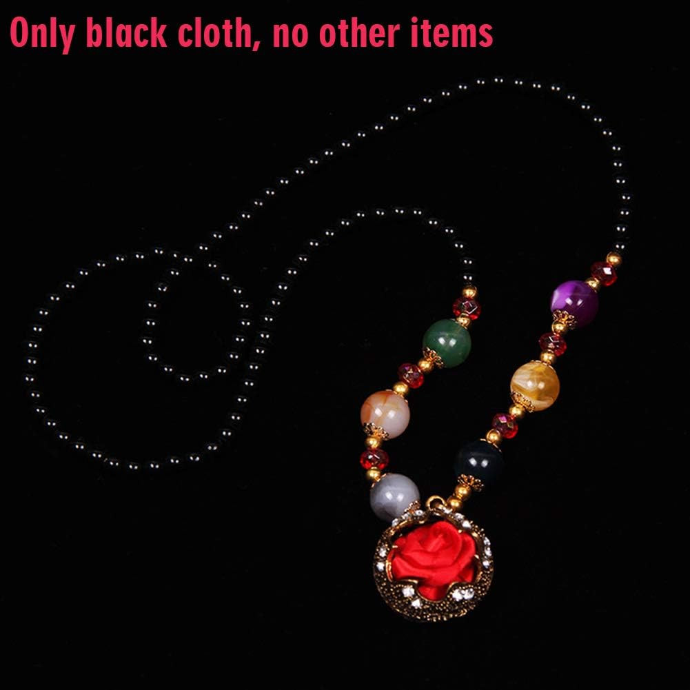 Black Velvet Photography Backdrop,Light Absorbing Non Reflective Solid Professio