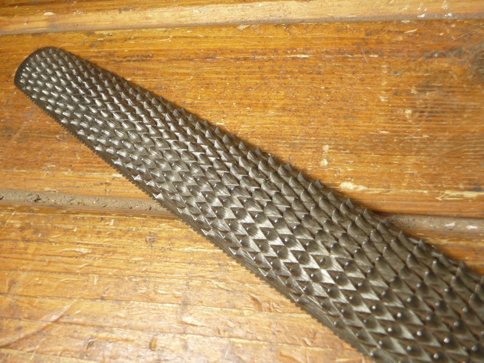 Vintage Large Rasp File 14" Half Round WESTERN USA Woodworking Hand Tool