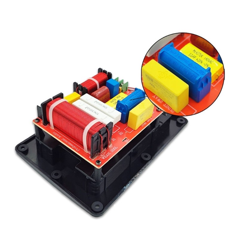 280W Adjustable Crossover for High and Low Speakers Frequency Divider 6dB/12dB