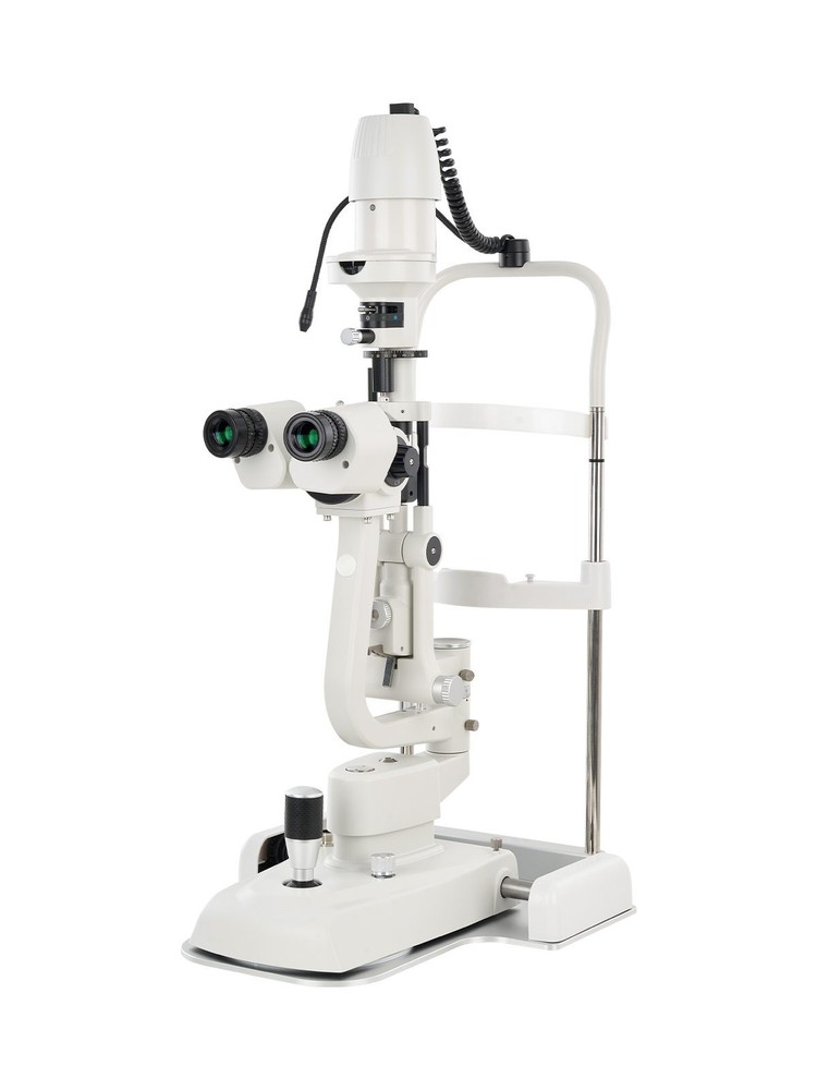 Five Magnifications Ophthalmology Slit Lamp Optometry Microscope