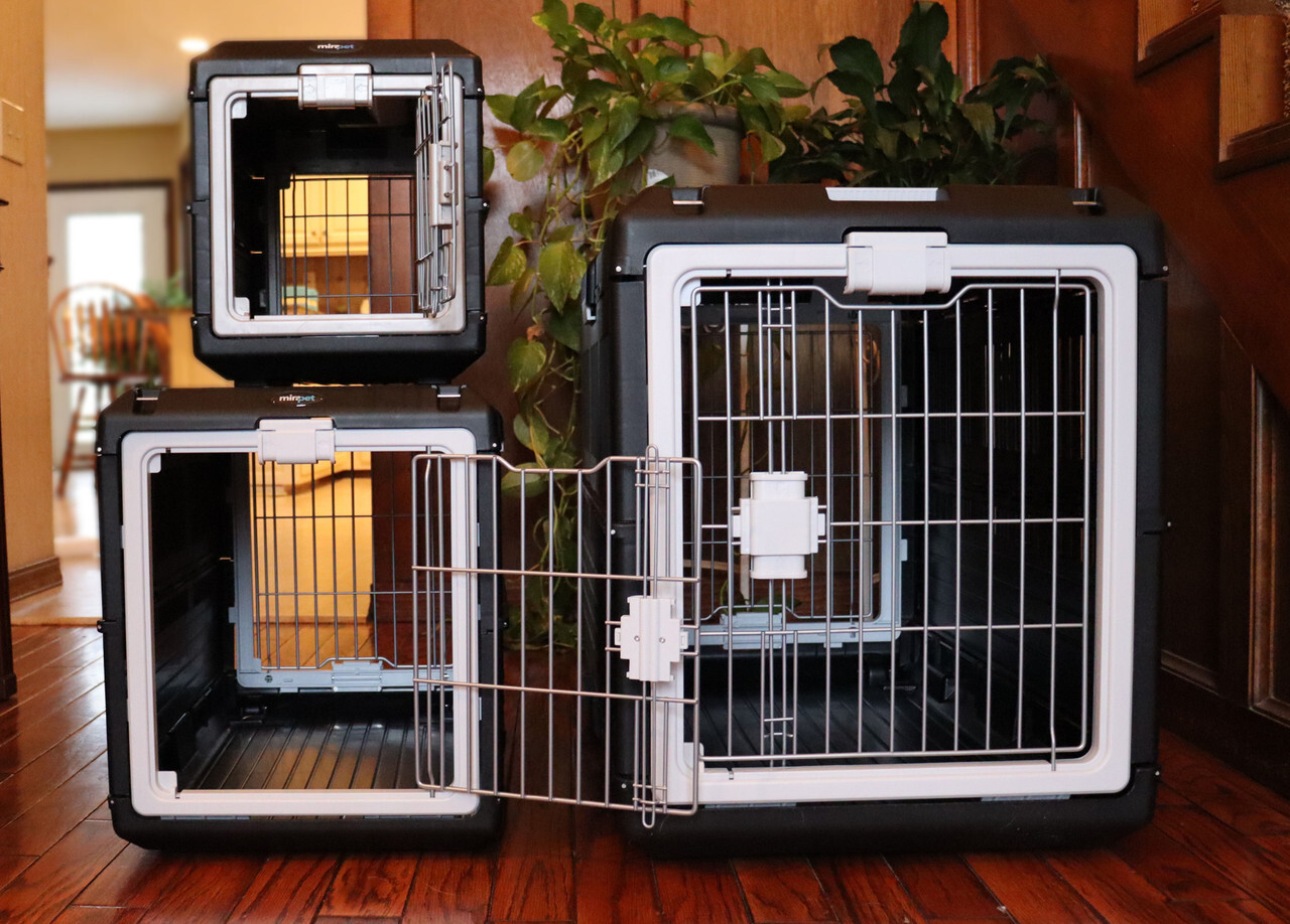 MiraPet USA Pet Carrier & Crate 35" Large Premium Collapsible Design Cat & Dog