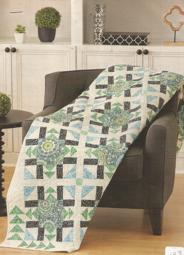 A0382 GREEN SPACE QUILT PATTERN/INSTRUCTIONS
